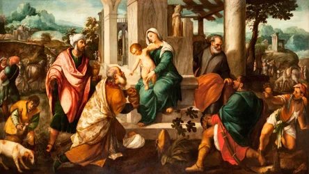 Die Anbetung der Heiligen Drei Könige